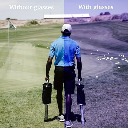 Golf Ball Finder Glasses - Enhance Your Game with Improved Vision for Running, Golfing, and Driving