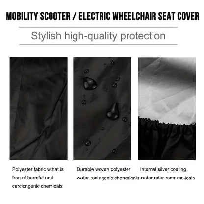 4pcs Black Tire Cover – Waterproof Wheel Protector for Truck, SUV, Trailer, Camper