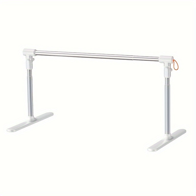 Adjustable Aluminum Tablet Stand – Foldable and Portable, Clamp Design for Phones and Tablets, Ideal for Bedside and Desktop Use