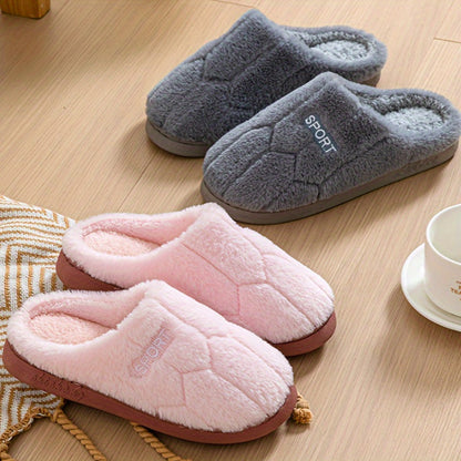 Warm & Cozy Winter Slippers, Non-Slip Sole with Plush Lining for Comfort and Warmth