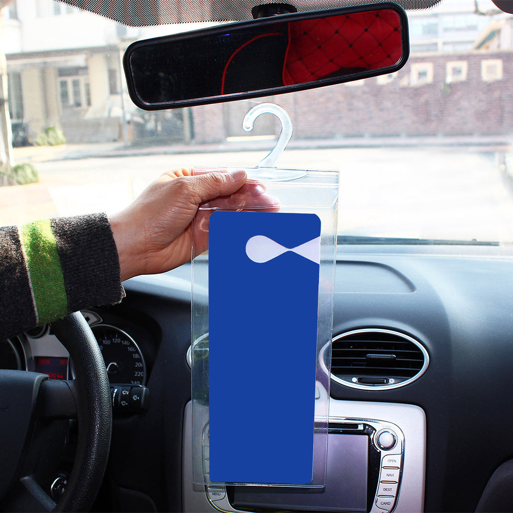 4PCS Handicap Parking Placard Holder – Disabled Parking Permit Cover with Large Hanger