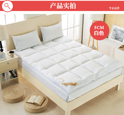 VESCOVO Thick Goose Down Fiber Mattress Topper – Single, Twin & Queen Size Bed Mattress Pad