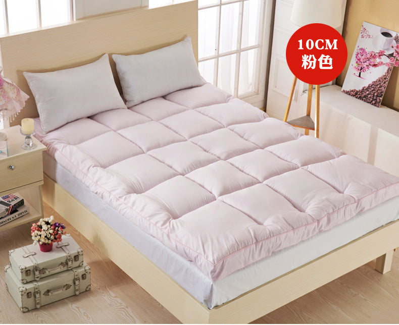 VESCOVO Thick Goose Down Fiber Mattress Topper – Single, Twin & Queen Size Bed Mattress Pad