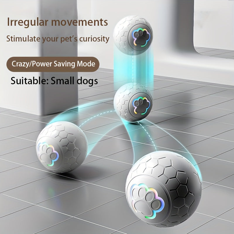 Smart Bounce Dog Toy Ball - Automatic, Interactive, Durable, Bite-Resistant, Electric Pet Toy for Indoor and Outdoor Play - Fun and Engaging for Dogs