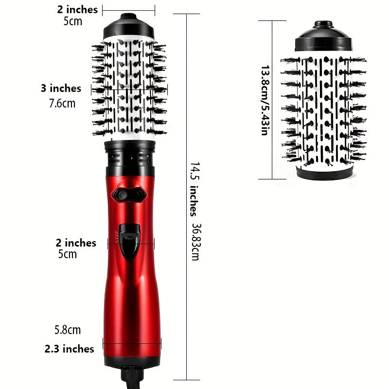 Pro Styler Hot Air Comb Brush - All-in-One Hair Dryer, Curler, and Straightener for Effortless, Salon-Quality Styling with Fast Drying, Reduced Frizz, and Long-Lasting Results