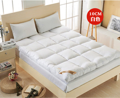 VESCOVO Thick Goose Down Fiber Mattress Topper – Single, Twin & Queen Size Bed Mattress Pad