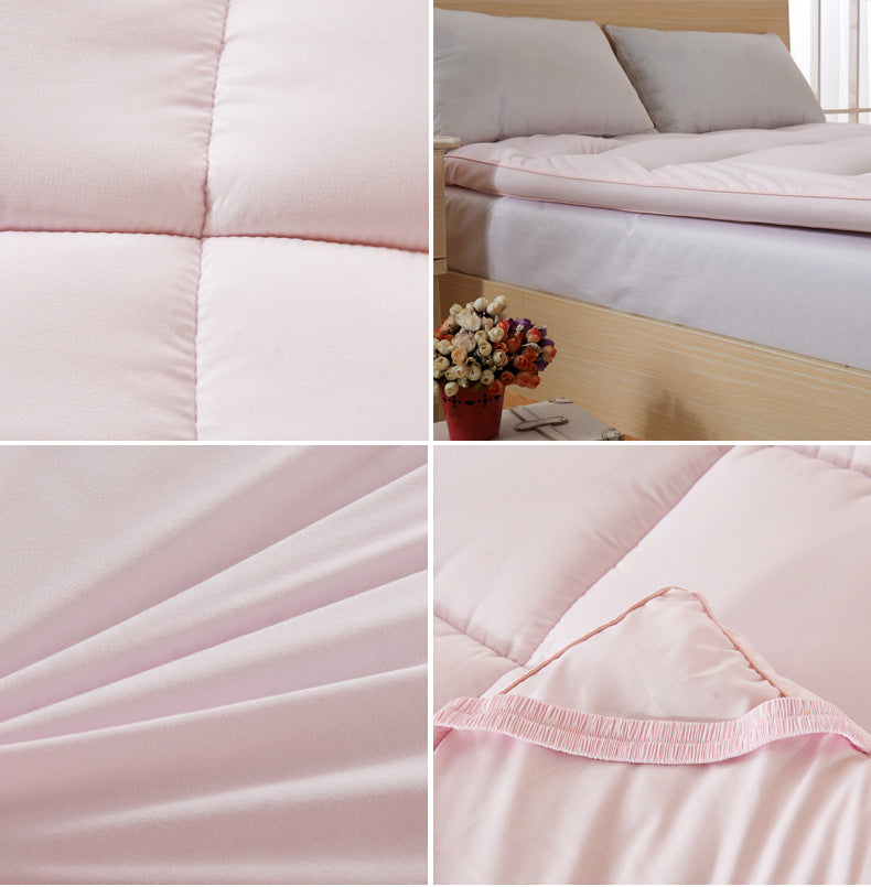 VESCOVO Thick Goose Down Fiber Mattress Topper – Single, Twin & Queen Size Bed Mattress Pad