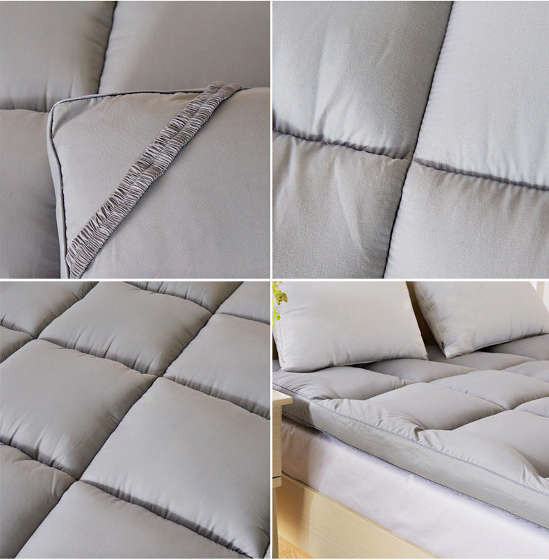 VESCOVO Thick Goose Down Fiber Mattress Topper – Single, Twin & Queen Size Bed Mattress Pad