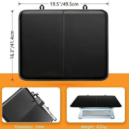 3-4 Burner Gas Stove Top Cover - Fireproof, Waterproof, Foldable Protector for RV and Camping - Easy to Clean Decorative Stove Guard
