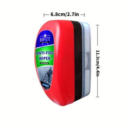 Buffit Anti-Fog Wiper for Car Windows and Mirrors - Universal Spray Alternative, Improves Driving Visibility, Prevents Condensation on Glasses, Goggles & Helmets, 120ml/4oz