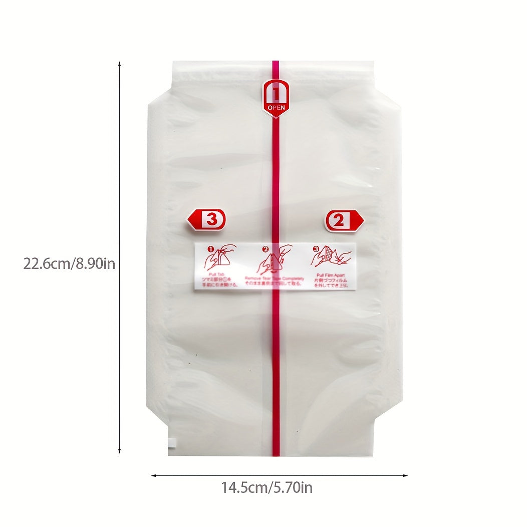 100PCS Authentic Japanese Onigiri Bags - Double-Layered, Leak-Proof Triangle Rice Ball Wrappers for Picnics and Convenience - Stylish and Durable