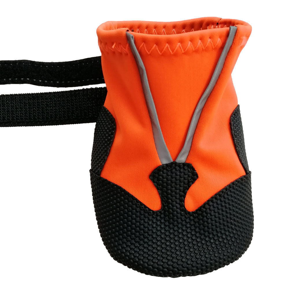 Ultimate Waterproof Pet Booties with Reflective Trim - Durable Protection for Dogs and Cats in Rain, Snow, and Rough Terrains