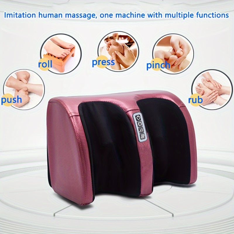 Foot Massager for Circulation and Relaxation – Heated Foot Massager Machine, Ideal for Father’s Day and Mother’s Day Gifts