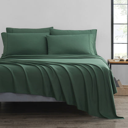 Bamboo 2000 Thread Count 6-Piece Luxury Sheet Set - Organic, Cooling, 16 Inch Deep Pocket, Egyptian Luxury with Bonus Pillowcases - Shrink and Fade Resistant