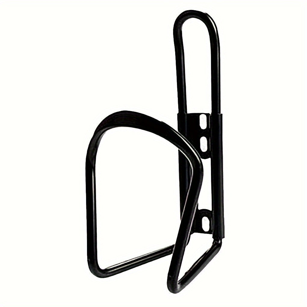2pcs Mountain Road Bike Water Bottle Holder - Durable Aluminum Alloy, Adjustable Cup Holder, Easy Installation, Outdoor Cycling Rack, Lightweight and Compact, Black and Silver Options