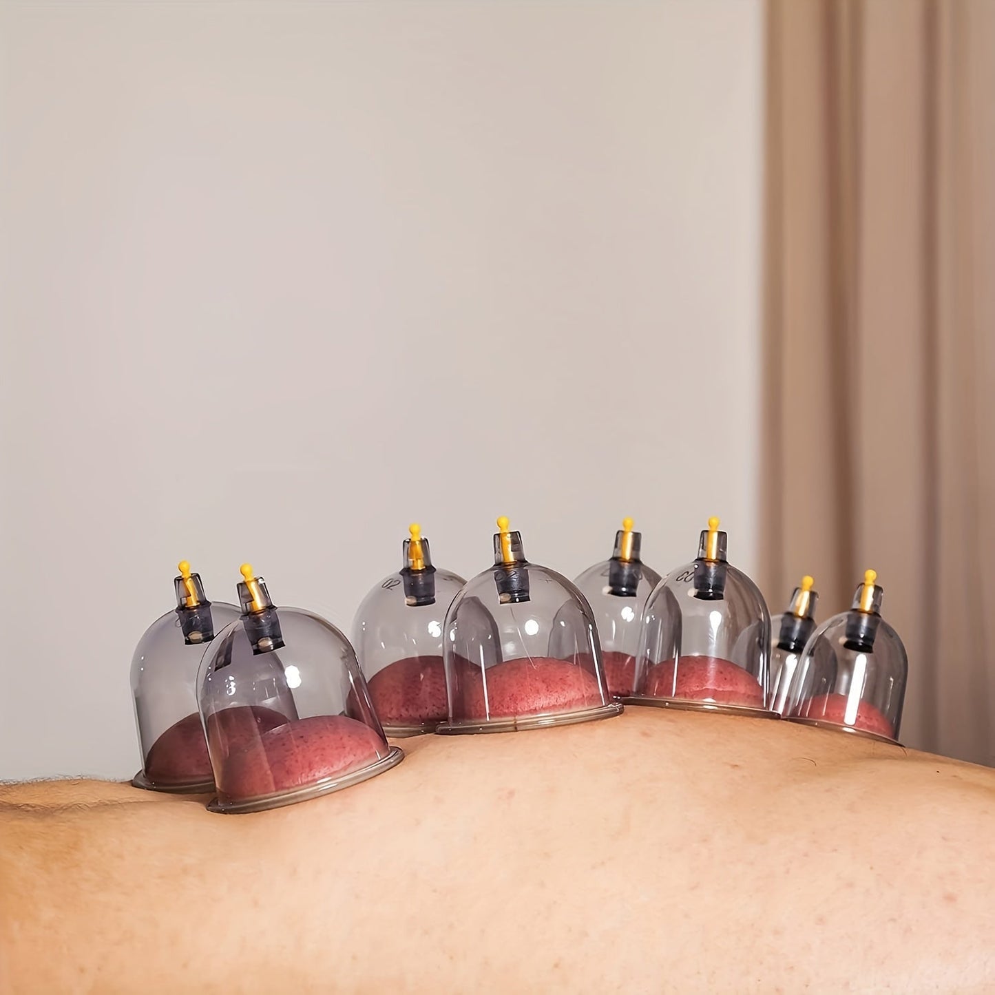 12/24pcs Premium Cupping and Walking Set – Ergonomic Design, Upgraded Sealing, Durable PS Material for Professional-Grade Home Massage, Includes Black Gift Box