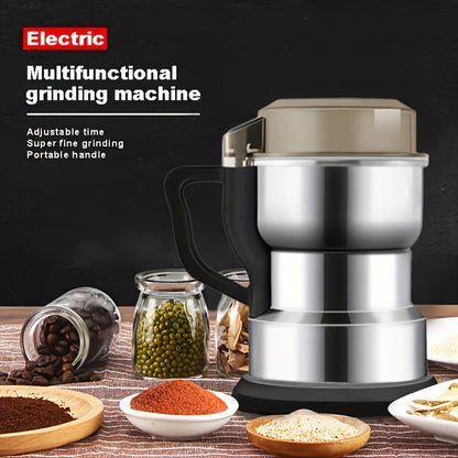 Ultra-Fine Electric Grinding Machine - Compact High-Speed Dry Grain Grinder for Home Use - Easy to Operate, Low Noise, Space-Saving