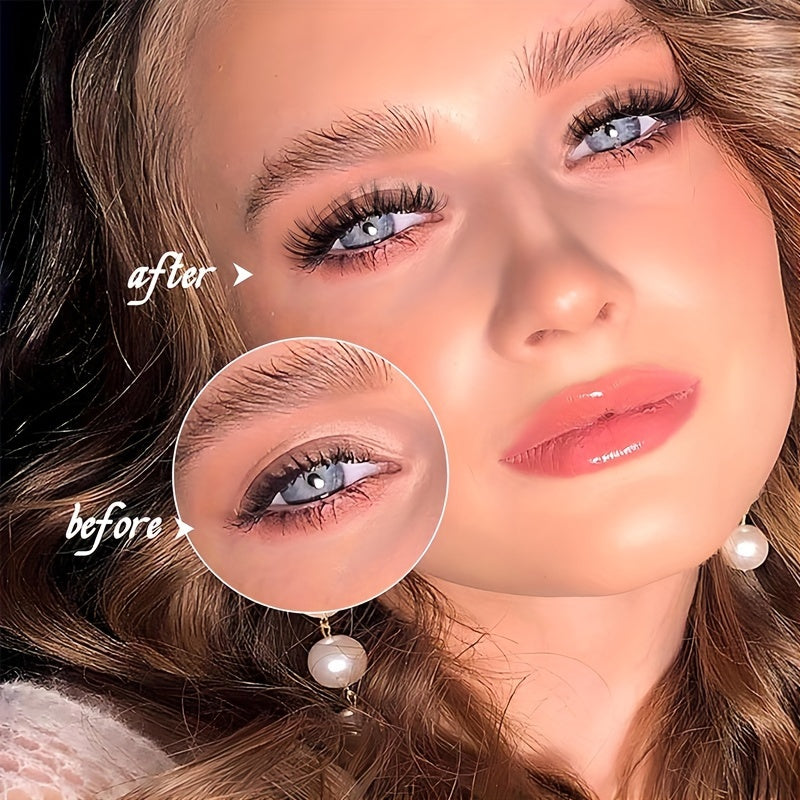 640/280pcs Extra Thick D Curl 9-16mm Mixed Length Individual Lashes – DIY Lash Clusters Extension Kit for Wispy Manga Look – Easy to Use, Long-Lasting, Reusable, Comfortable