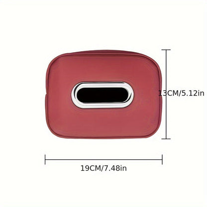 Hanging Car Napkin Holder - Armrest Box Tissue Holder for Car Interior Accessory