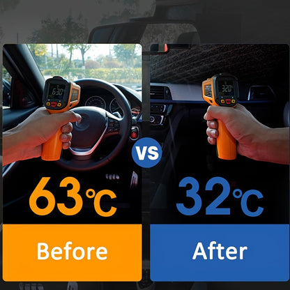 Portable Foldable Car Windshield Sunshade – Protect Your Car from the Sun