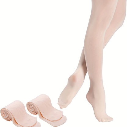 Ultra Soft Pro Dance Tights for Girls - Comfortable, Stretchy and Durable | Perfect for Ballet, Daily Wear | Available in Toddler, Little Kid and Big Kid Sizes
