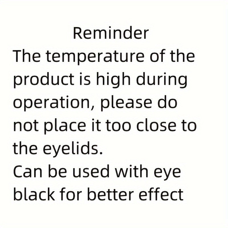 Multi-Use Heated Eyelash Curler - Compact Eye Makeup Tool with Trimmer for Brows and Unwanted Hair | Perfect for Styling and Grooming