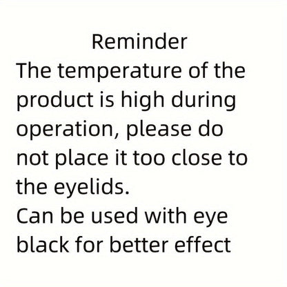 Multi-Use Heated Eyelash Curler - Compact Eye Makeup Tool with Trimmer for Brows and Unwanted Hair | Perfect for Styling and Grooming