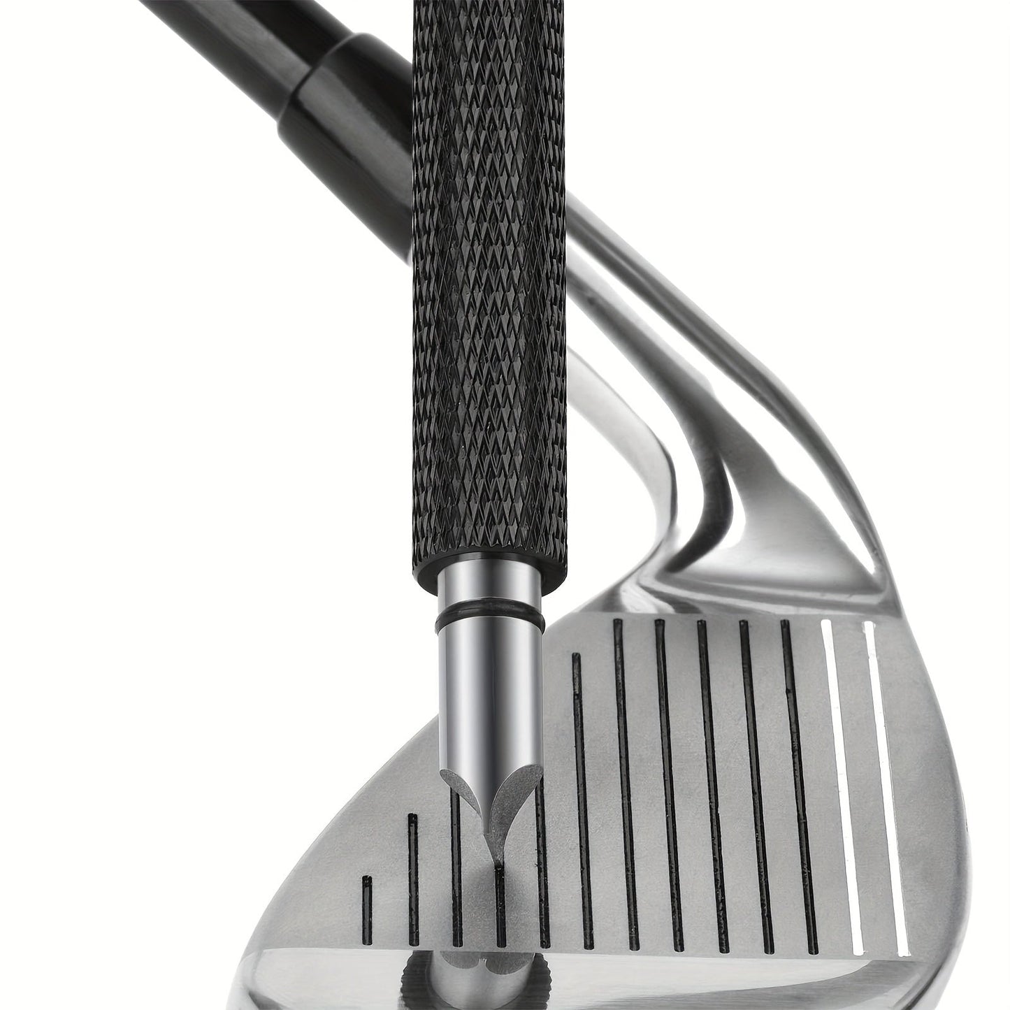Premium Golf Club Groove Sharpener - Re-grooving Tool and Cleaner for Wedges and Irons, Enhance Spin and Control for Better Shots