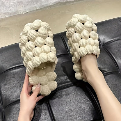 Summer Comfort Sandals for Women – Soft, Anti-Slip, Thick Soles, Breathable, Quick-Drying Slippers for Home and Outdoor Use