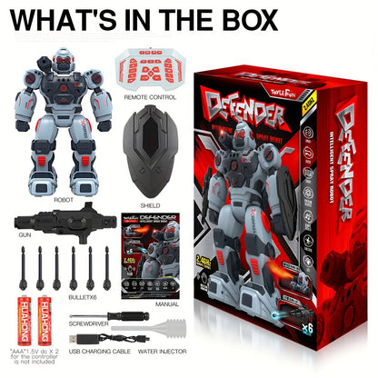 Remote Control Spray Robot - Gesture Sensing and Programming Function, Perfect Christmas and Halloween Holiday Gift