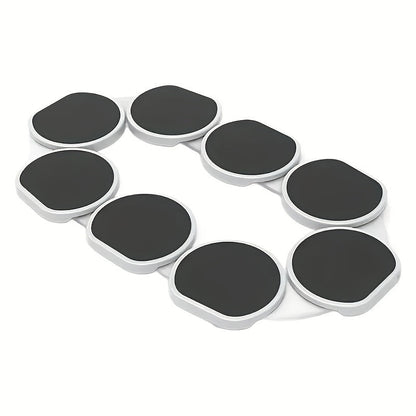 Adjustable Rotating Table Turntable - Durable ABS, Ideal for Parties and Gatherings