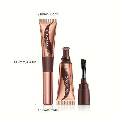 Long-Lasting Tattoo Brow Gel – Peel-Off Semi-Permanent Eyebrow Makeup for Even Dyeing Up to 5 Days