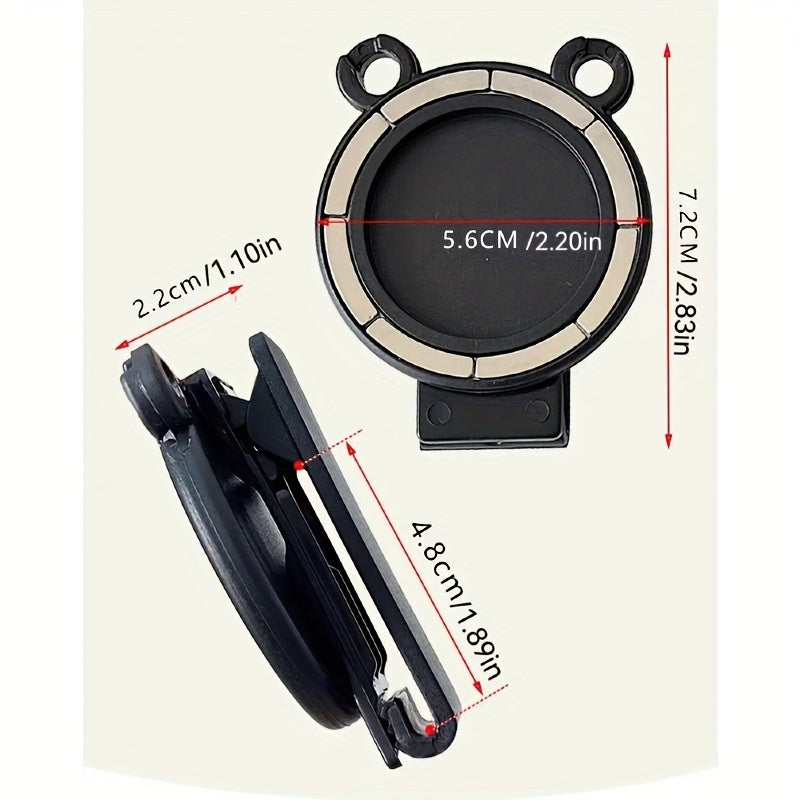 Magnetic Phone Holder Clip – Secure Belt and Backpack Mount, Hands-Free Convenience, Durable ABS Material
