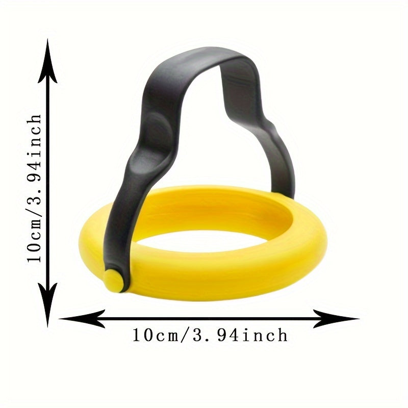 Silicone Egg Rings 2-Pack – Nonstick Cooking Molds with Stay-Cool Handle, Perfect for Eggs, Pancakes and Breakfast Sandwiches – Heat-Resistant and Leak-Proof