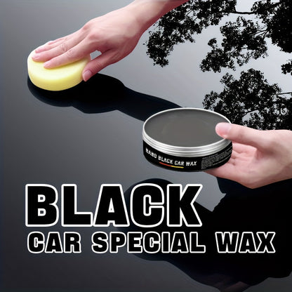 Premium Black Car Wax – Shine Enhancer and Waterproof Protection for a Sleek Finish