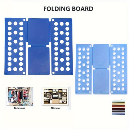Practical Adult PP Shirt Folding Board - Easy Clothes Folding, Space-Saving, Travel-Friendly | Quick Folding Helper for Home | Perfect for Lazy People, Travelers, Busy Individuals