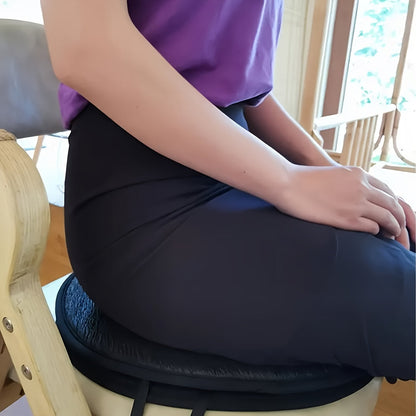 Swivel Seat Cushion for Car and Home - 360° Rotation, Non-Slip, Easy Access Chair Pad for Elderly and Pregnant Users