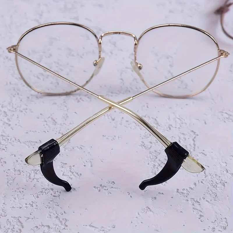 24pcs Silicone Anti-Slip Glasses Ear Clips – Soft, Non-Injurious, and Secure Ear Holders, 12 Pairs