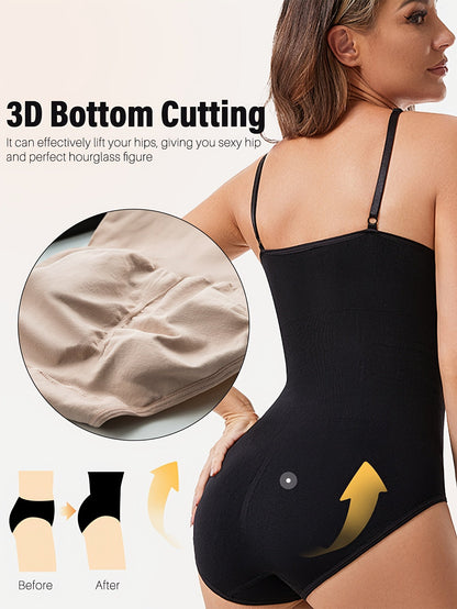 3 Piece Seamless Body Shapers Set - Tummy Control, Buttock Lifting and Hip Slimming