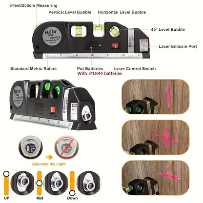 Accurate Laser Level Tool – Versatile Measurement for All Projects