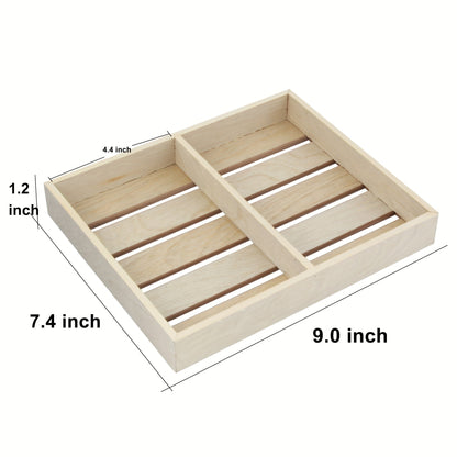 Cigar Humidor for 30-50 Cigars - Cigar Box with Hygrometer and Humidifier for Optimal Storage