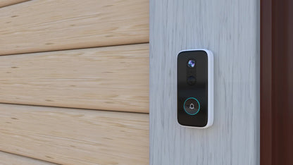 2K Wireless Doorbell Camera – HD Night Vision, 2.4G WiFi, Rechargeable, Two-Way Calls, PIR Motion Detector, Photo and Recording, APP Control, Voice Change Function