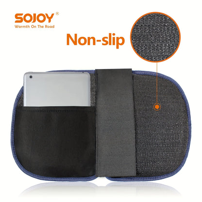 3-in-1 Foldable Butterfly-Shaped Memory Foam Seat Cushion – Portable, Medium Soft, All-Season Comfort – Durable Polyester Surface and Sponge Filling