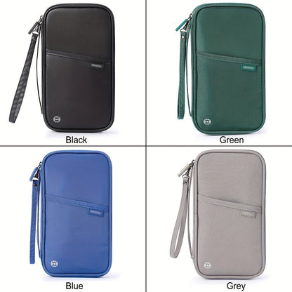Travel Passport Wallet - Family Passport Holder and Document Organizer, Travel Accessories Card Holder Bag