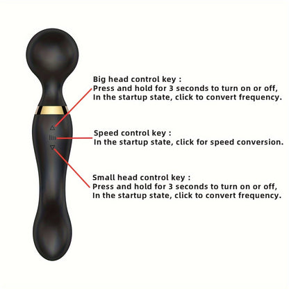 Ultra-Compact Electric Massage Stick Gun - 8-Speed Handheld Massager for Body, Back, Neck, Legs, Waist | Easy to Carry, High-Speed Drive Motor, Ergonomic Design for Ultimate Comfort