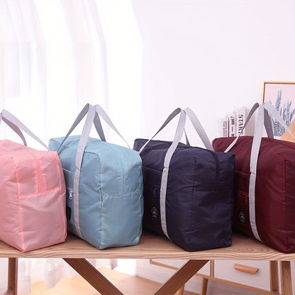 Travel Storage Bag – Portable and Lightweight, Large Capacity Shoulder Bag – Foldable Luggage for Outdoor and Travel Supplies