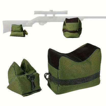 Waterproof Oxford Rifle Rest Bag – Durable, Adjustable Shooting Rest with Sandbag Support, Utility Pocket, and Buckle Closure – Perfect for Hunting and Outdoor Shooting