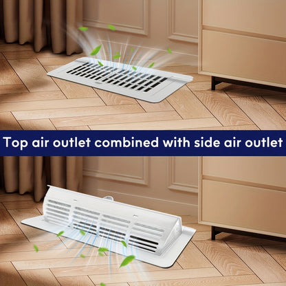 Heavy-Duty Walkable Floor Vent Covers – Premium Adjustable Air Vent Deflectors, Durable & Easy to Install, Available in 1/2/6 Pack