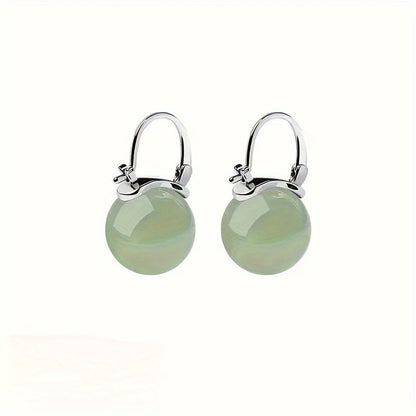 2pcs Anti-Allergy Temperament Personality Earrings with Secure Buckle