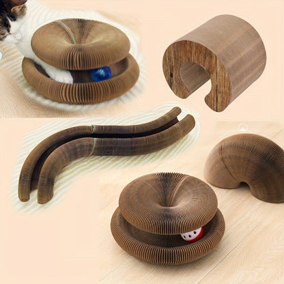 Magical Organ Cat Scratching Board - Wear-Resistant, Interactive Indoor Pet Toy